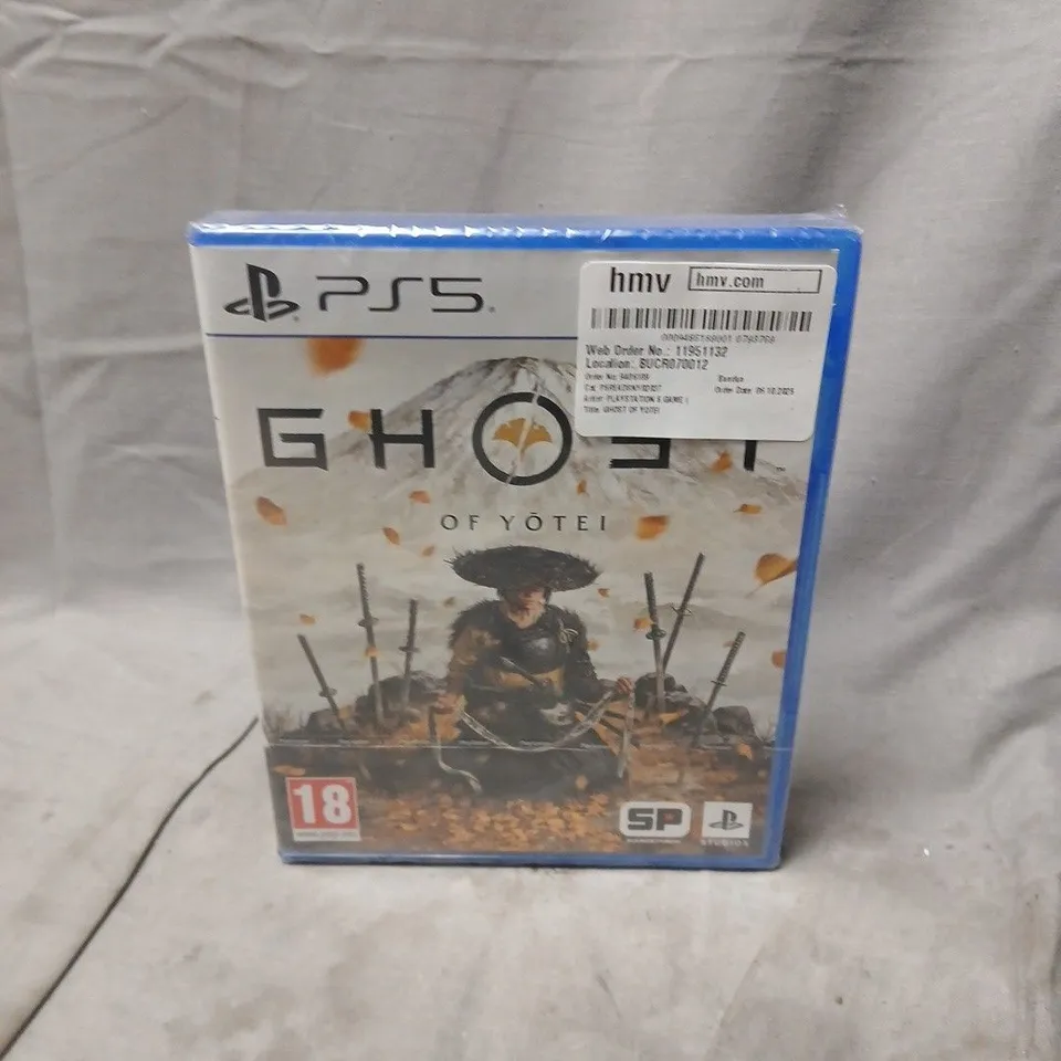 SEALED GHOST OF YOTEI (PS5)