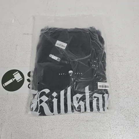 LOT OF 14 BRAND NEW BAGGED KILLSTAR SHADOW WINE SWEATERS IN BLACK - ALL SIZE XL