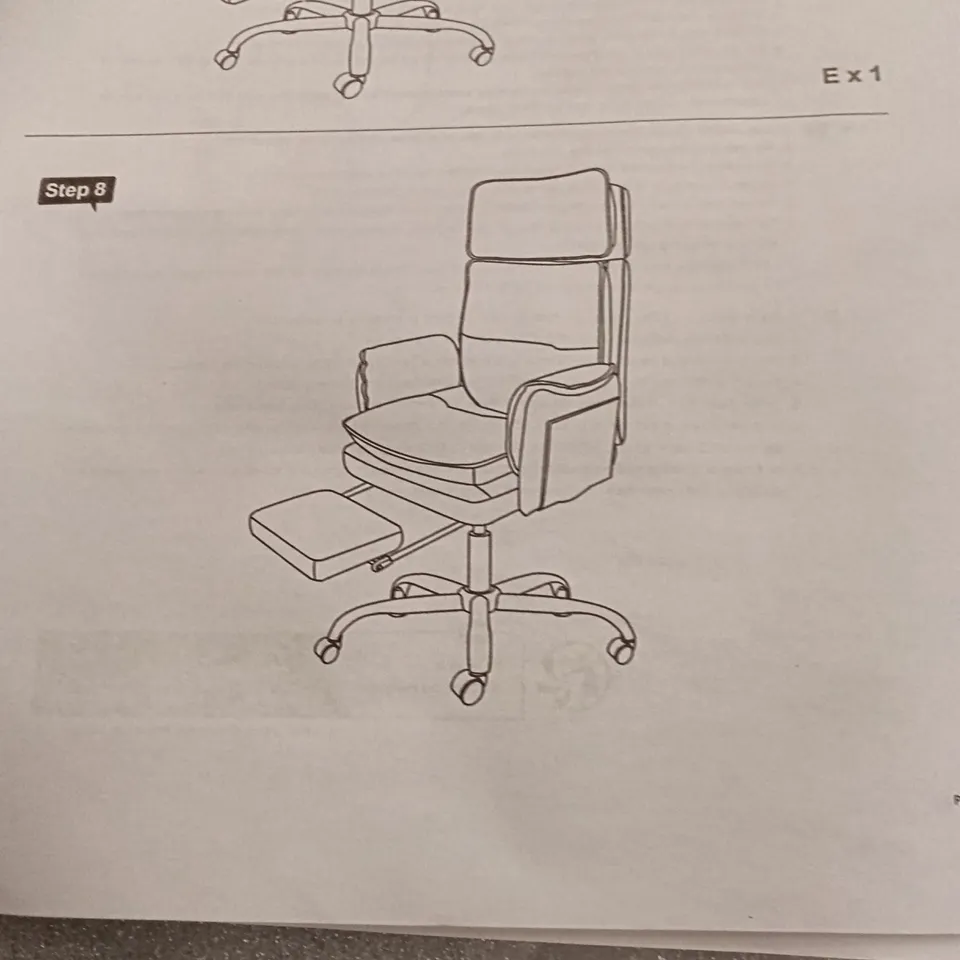 BOXED OFFICE CHAIR - GREY (1 BOX)