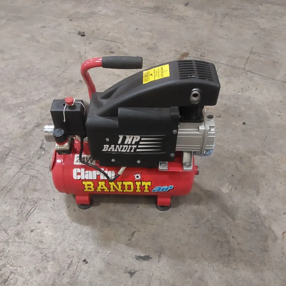 CLARKE BANDIT V 4.2CFM 8 LITRE 1HP AIR COMPRESSOR (230V)