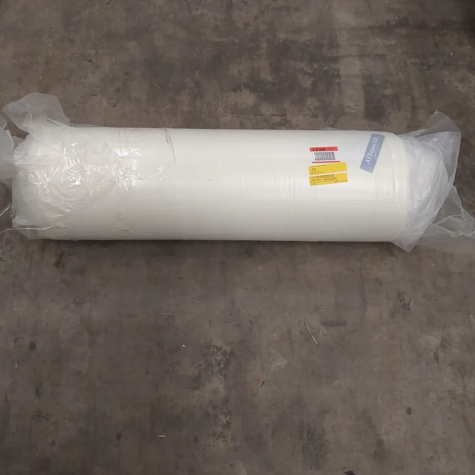 QUALITY BAGGED AND ROLLED PUREFLEX MEMORY FOAM MATTRESS 4 INCH DEEP - SIZE UNSPECIFIED 