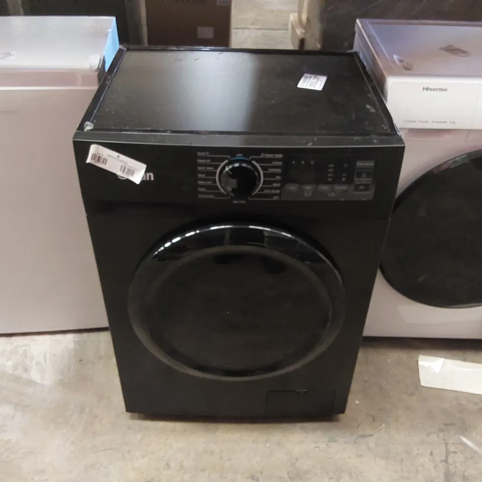 SWAN SW75130B 9KG LOAD, 1400 SPIN FREESTANDING WASHING MACHINE - BLACK