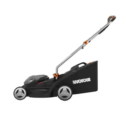 BOXED WORX 20V 33CM CORDLESS BRUSHLESS LAWN MOWER