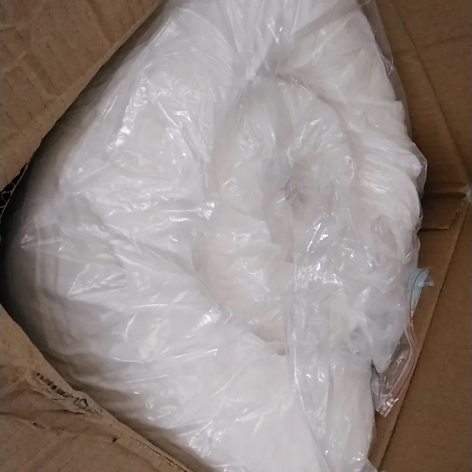 PALLET OF ASSORTED HOUSEHOLD ITEMS TO INCLUDE AIR FRYER OVEN, AIR COOLER, BAGGED MATTRESS AND NON-STICK WOK