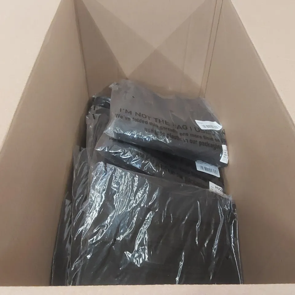 BOX CONTAINING APPROXIMATELY 14x BRAND NEW JD WILLIAMS BLACK 24/7 MAXI SKIRT - SIZE 14
