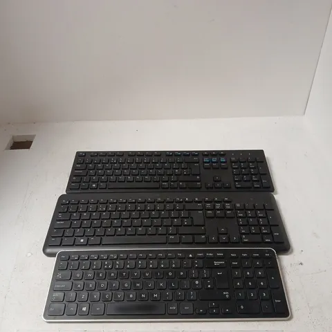 BOX OF APPROXIAMTEYL 20 ASSORTED KEYBOARDS INCLUDING DELL KM714 AND DELL KB3322WT