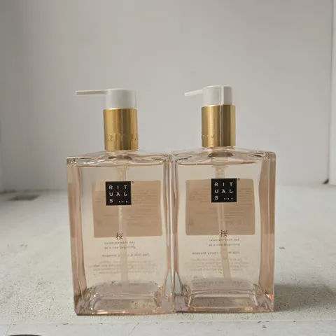 RITUALS SAKURA PINK HAND WASH DUO (PUMP BOTTLES)