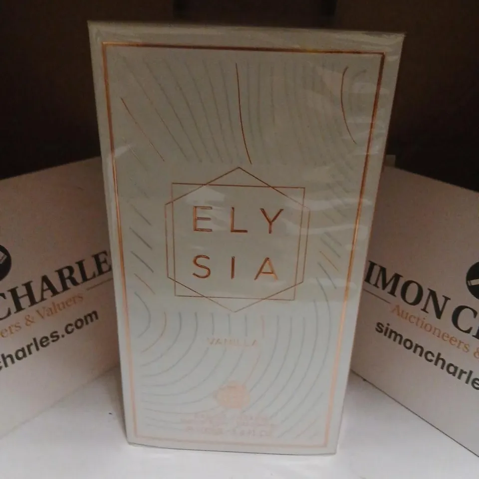 BOXED AND SEALED ELYSIA VANILLA EAU DE PARFUM 100ML