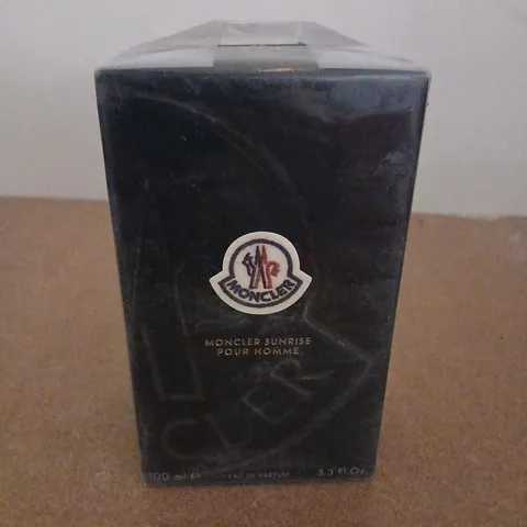 BOXED AND SEALED MONCLER SUNRISE POUR HOMME EAU DE PARFUM 100ML