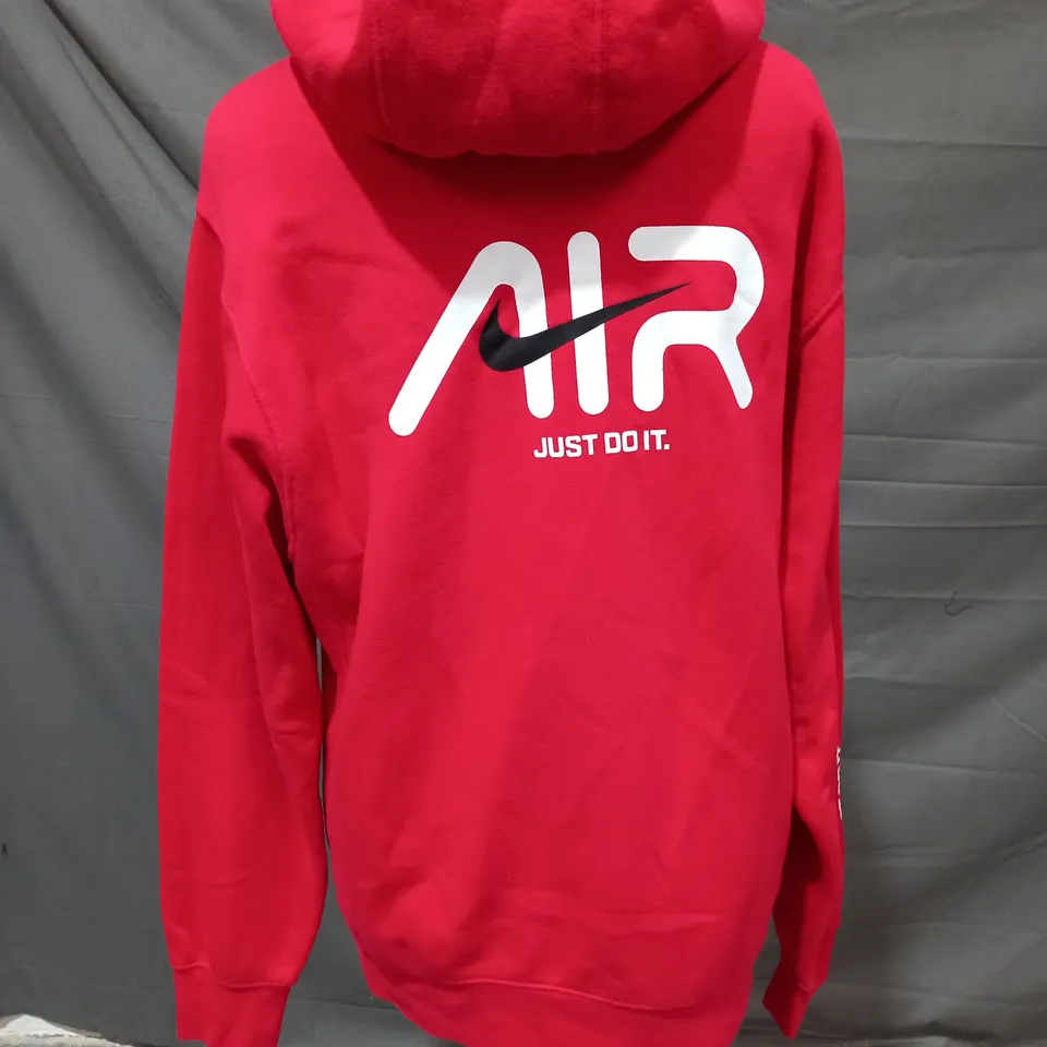 NIKE AIR HOODIE IN RED SIZE SMALL