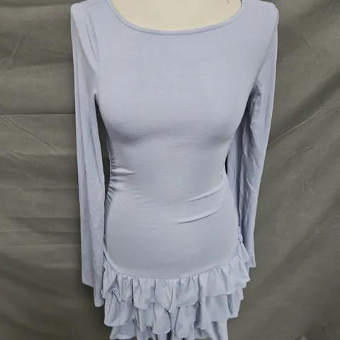 FREE-EST TABBY MINI DRESS IN LIGHT BLUE SIZE S