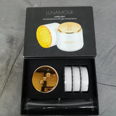 LUNAMOUR LUNALIGHT LED LIGHT THERAPY DEVICE – BOXED
