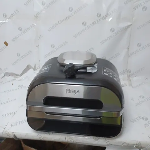 BOXED NINJA FOODI MAX HEALTH GRILL & AIR FRYER WITH AUTO IQ AG551UK