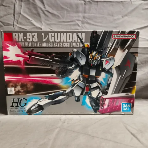BANDAI HG 1/144 RX-93 Ν GUNDAM (NU GUNDAM) UNIVERSAL CENTURY – BOXED KIT