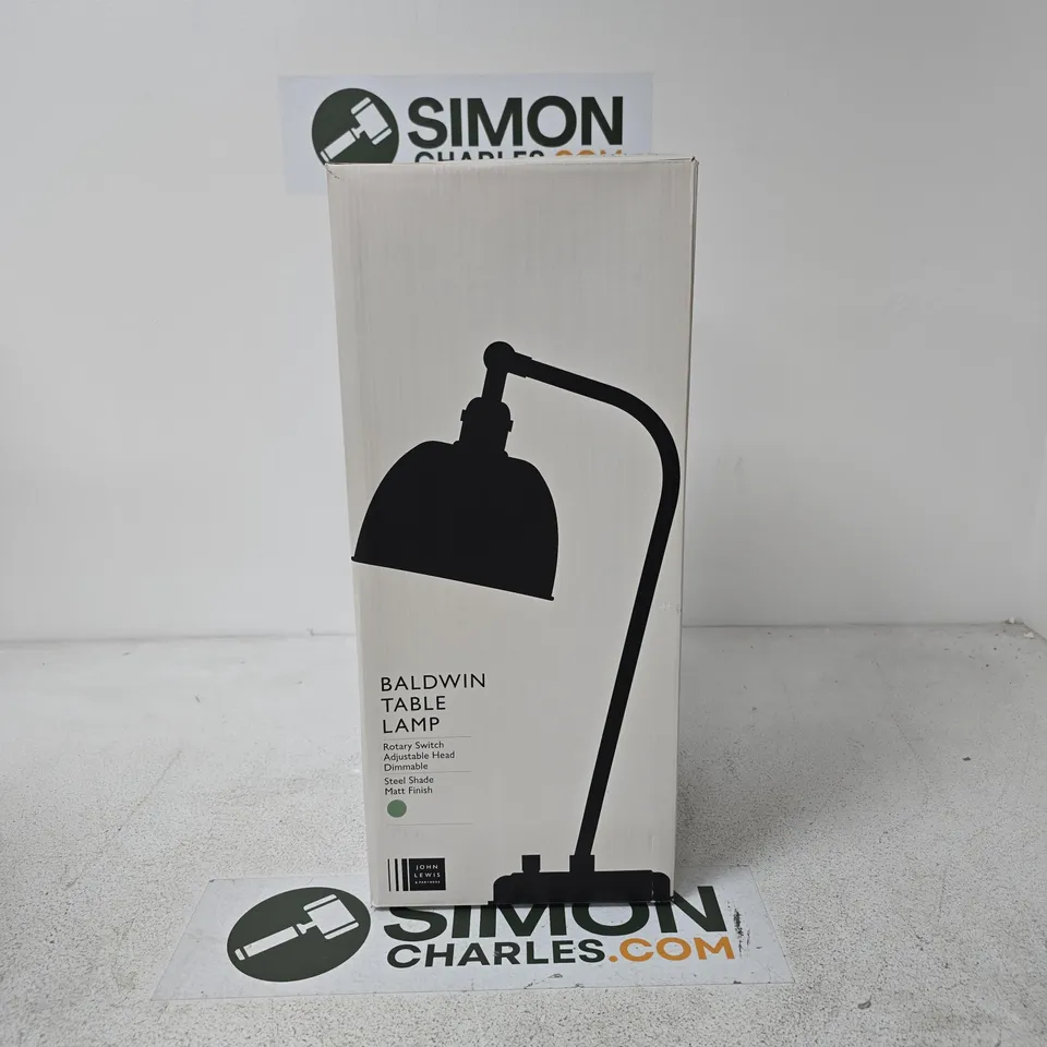 JOHN LEWIS BALDWIN TABLE LAMP