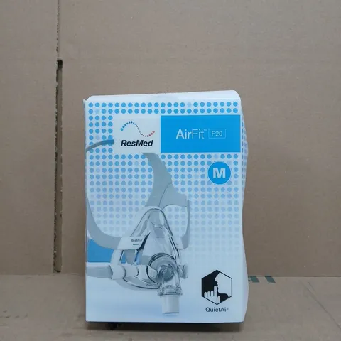 RESMED AIRFIT F20 CPAP MASK – MEDIUM (BOXED)