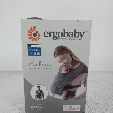 ERGOBABY EMBRACE BABY CARRIER NEWBORN+ – BOXED