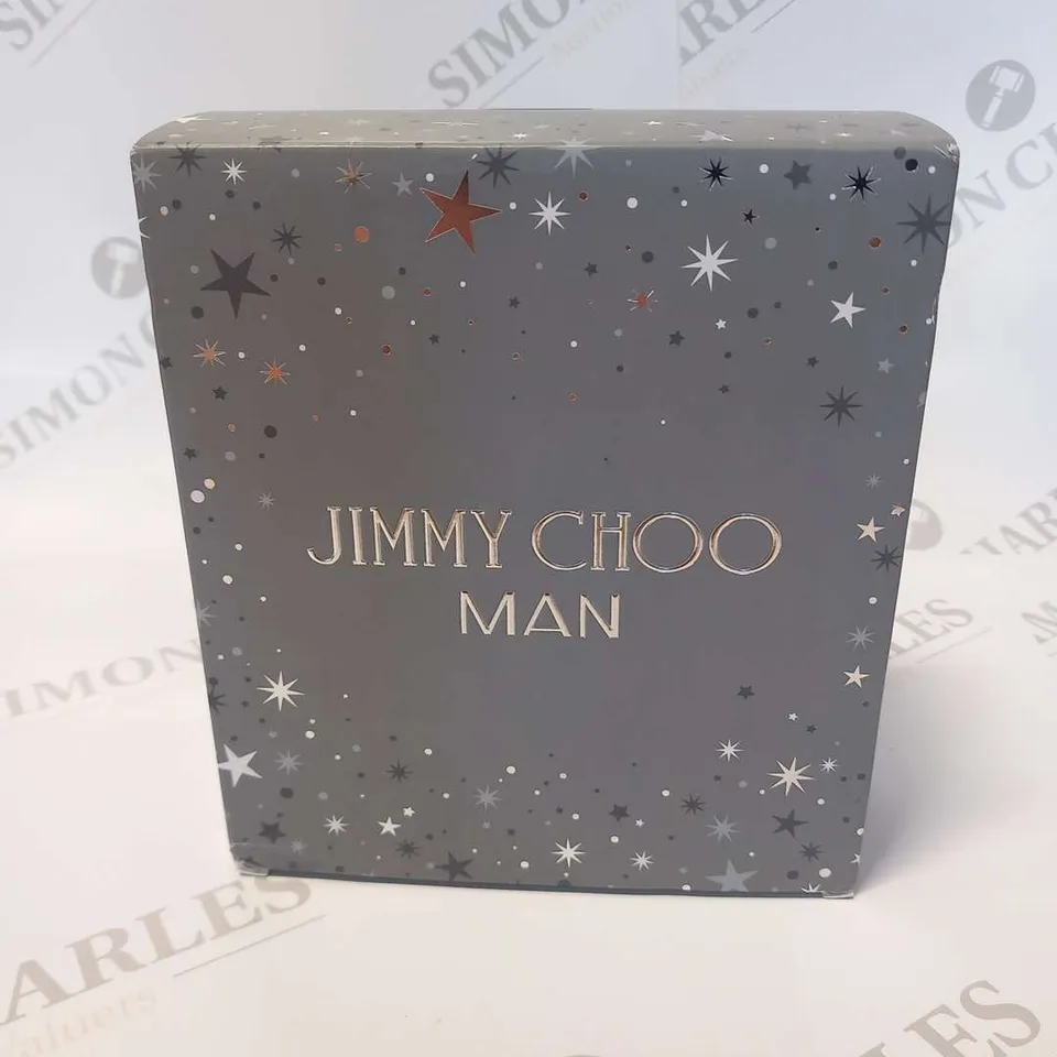 BOXED JIMMY CHOO MAN EAU DE TOILETTE GIFT SET