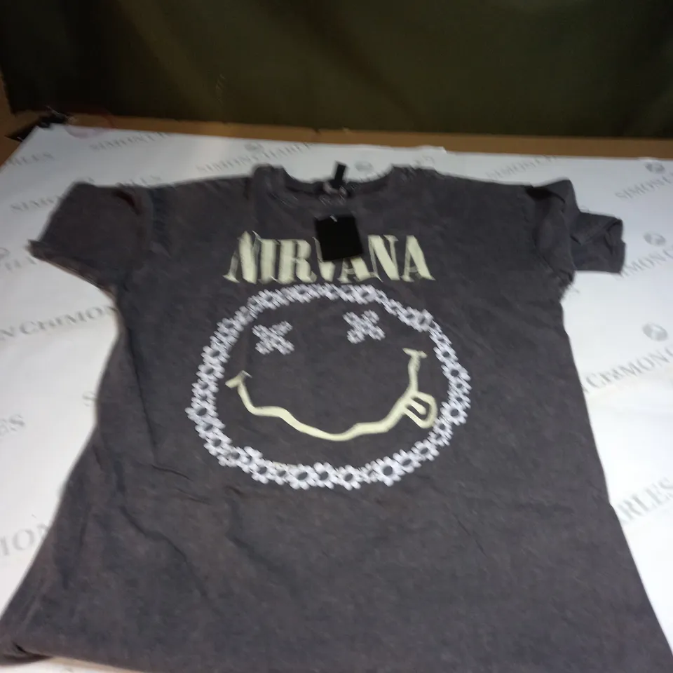 SMALL NIRVANA GREY T-SHIRT 