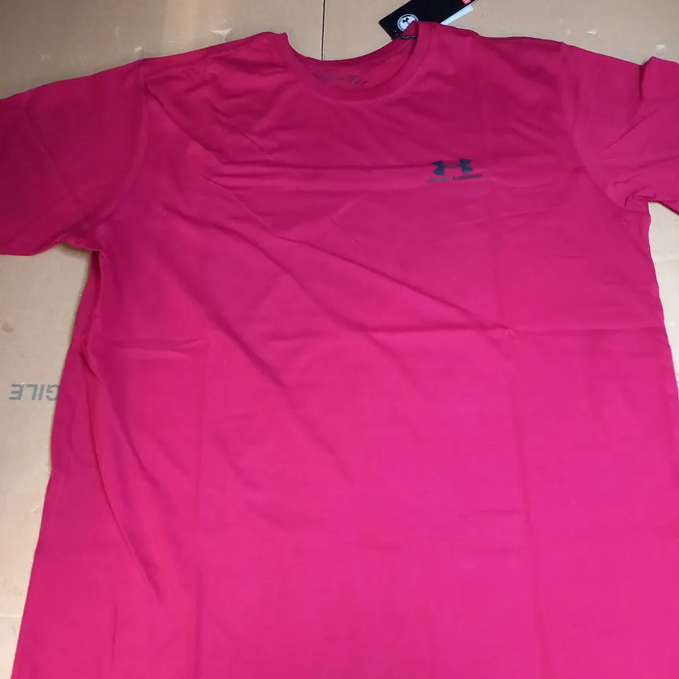 UNDER ARMOUR LOGO T-SHIRT SIZE XL