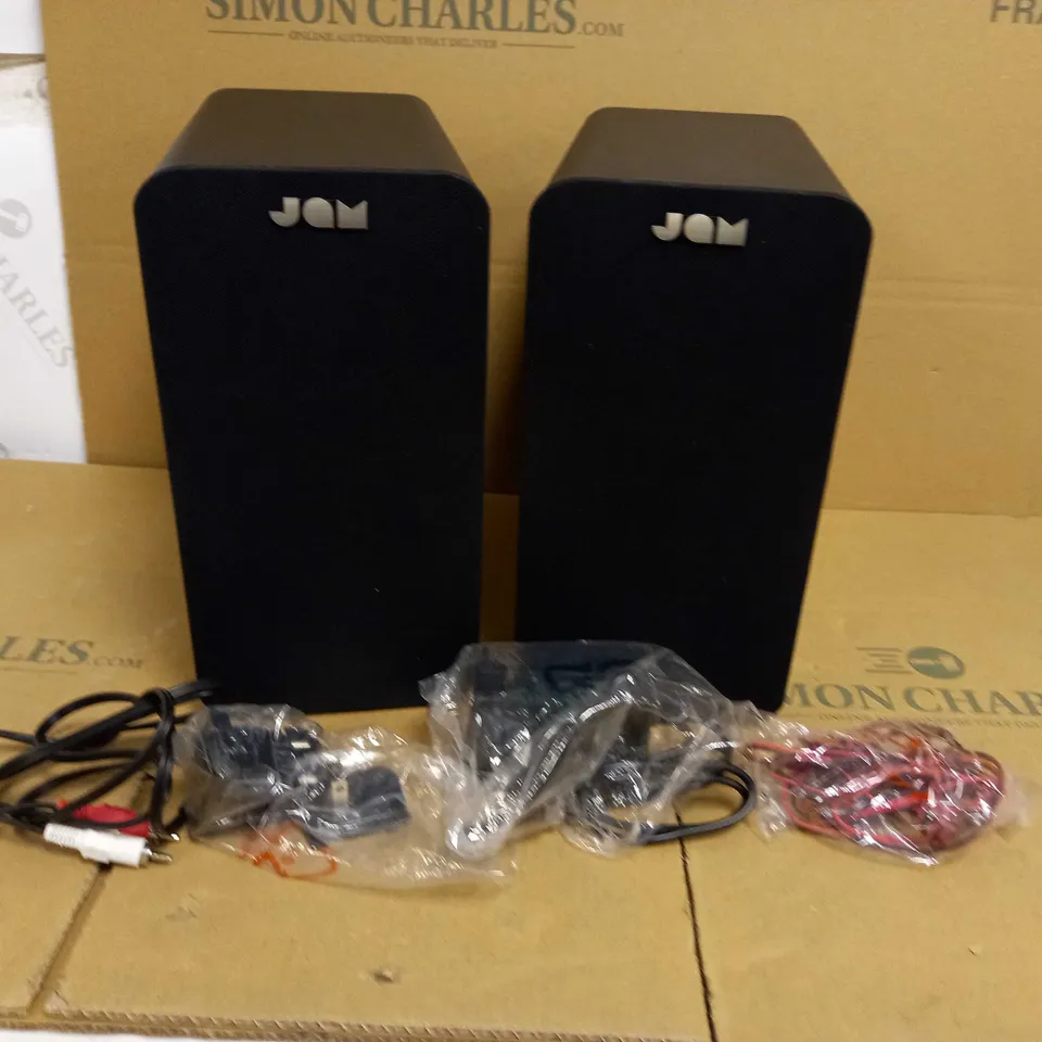 JAM BLUETOOTH BOOKSHELF SPEAKERS