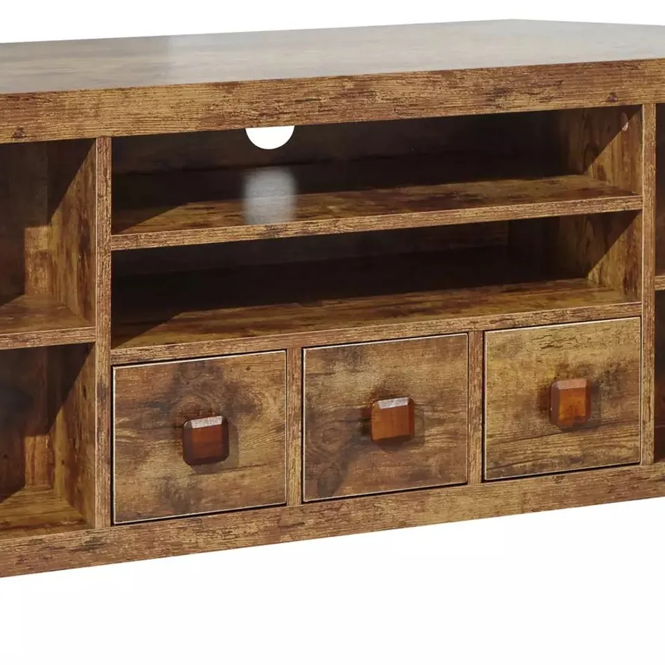 BOXED JAKARTA CORNER TV UNIT - MANGO (1 BOX)