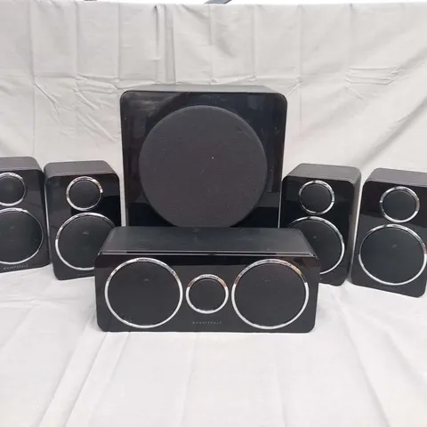 WHARFEDALE DX2 BLACK 5.1 SPEAKER PACKAGE