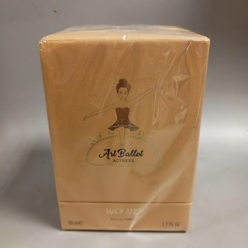 BOXED AND SEALED MACK ANDY ART BALLET ACTRESS EAU DE PARFUM 50ML