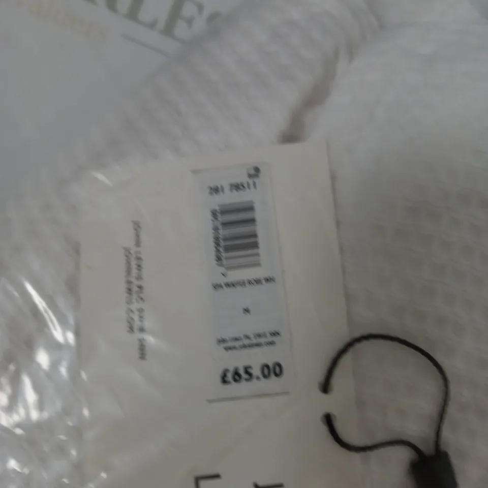 BAGGED JOHN LEWIS WAFFLE ROBE SIZE M
