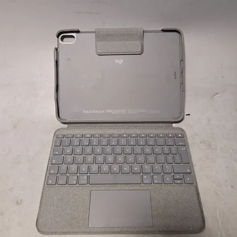 LOGITECH FOLIO TOUCH KEYBOARD CASE - GREY