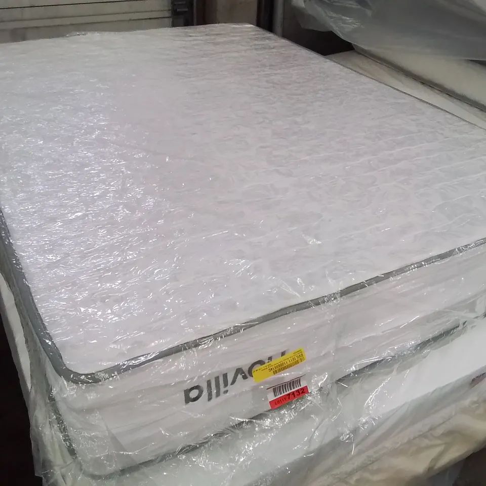 QUALITY BAGGED NOVILLA 27CM ORTHO MEMORY FOAM POCKET SPRUNG 135CM DOUBLE MATTRESS