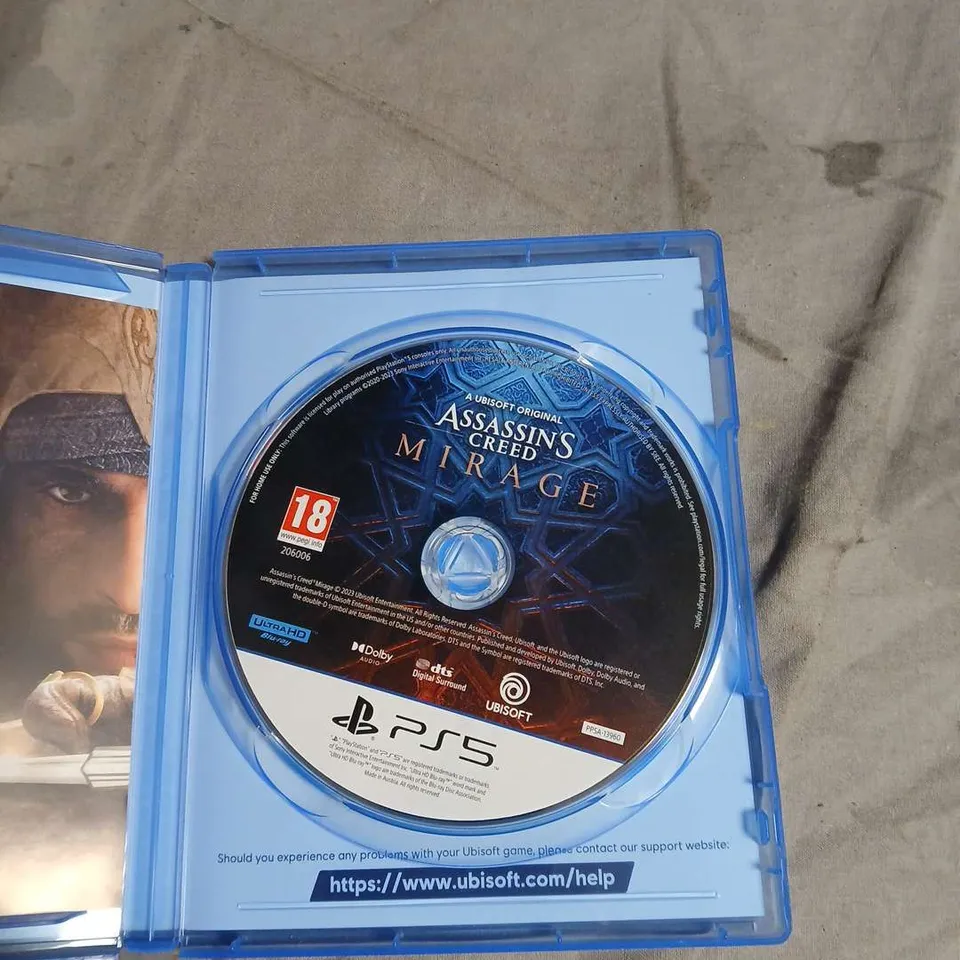 ASSASSIN'S CREED MIRAGE – PS5 GAME