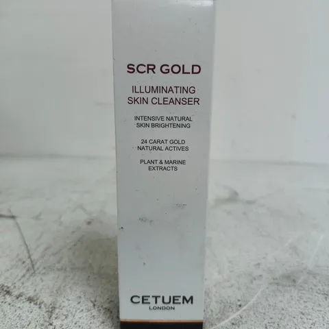 CETUEM LONDON SCR GOLD ILLUMINATING SKIN CLEANSER –150ML