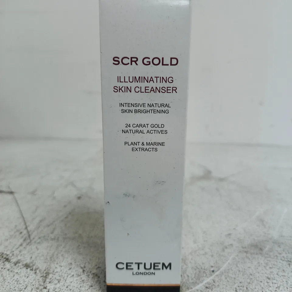 CETUEM LONDON SCR GOLD ILLUMINATING SKIN CLEANSER –150ML