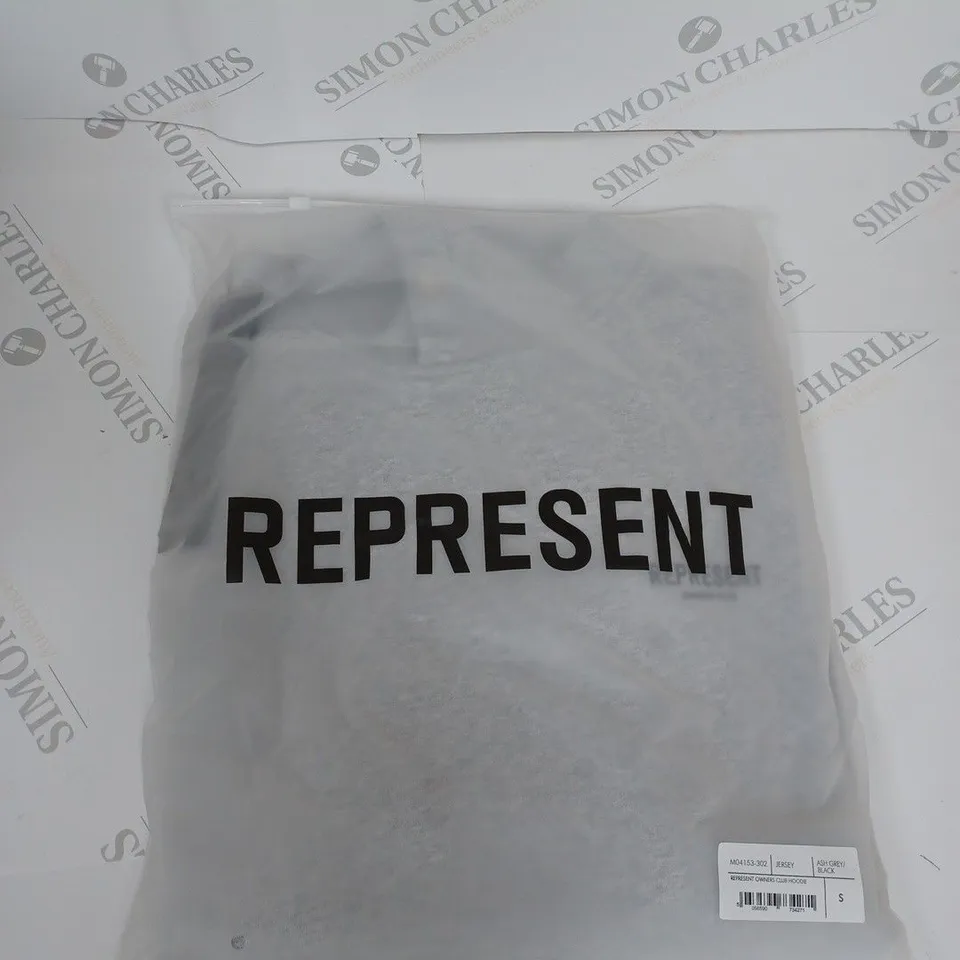 BAGGED REPRESENT OWNERS CLUB HOODIE SIZE S