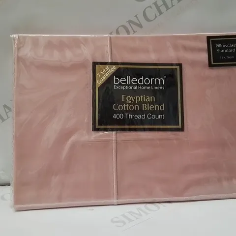 BRAND NEW BELLEDORM EGYPTIAN COTTON 200 THREAD COUNT PILLOW CASE -PINK-