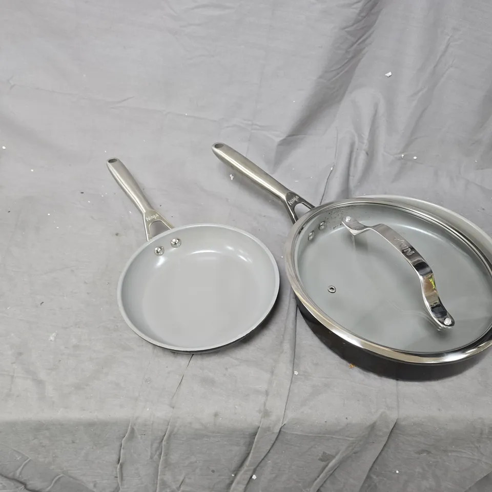 NINJA CERAMIC PRO 26CM SAUTE PAN & 20CM FRYING PAN