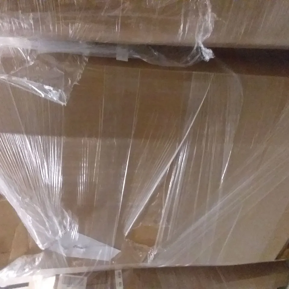 PALLET OF ASSORTED ITEMS INCLUDING BLUE POP UP TENT, KIDS SMALL PENNYBOARD SKATEBOARD, ORANGE FLUFFY BLANKET, SLOW COOK POT