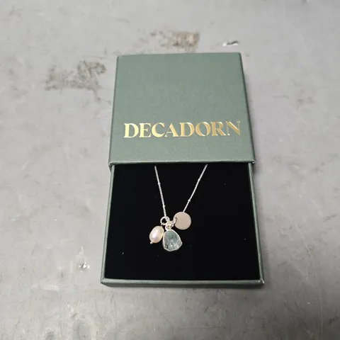 BOXED DECANORN STONE NECKLACE 