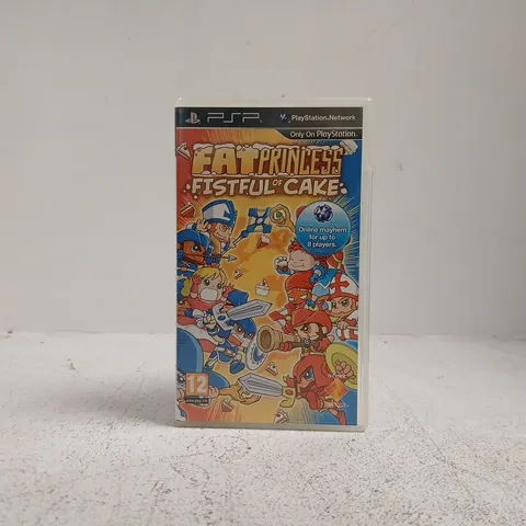 FAT PRINCESS FISTFULL OF CAKE PLAYSTATION PORTABLE (PSP) VIDEO GAME