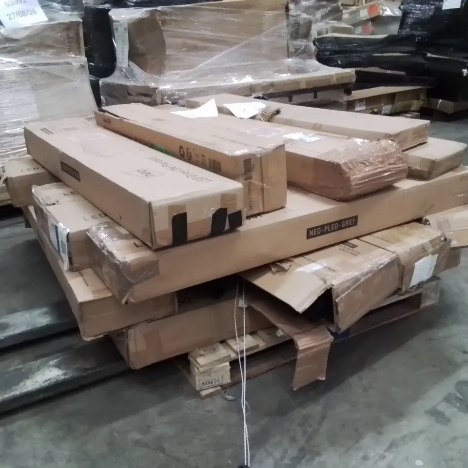 PALLET CONTAINING APPROXIMATELY 10 NEO LED PARASOLS