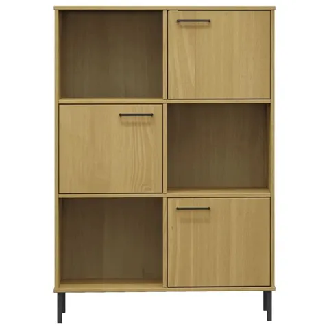 BOXED AATIFA BOOKCASE - BROWN (1 BOX)