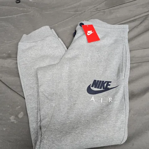 NIKE AIR JOGGERS IN GREY - LARGE