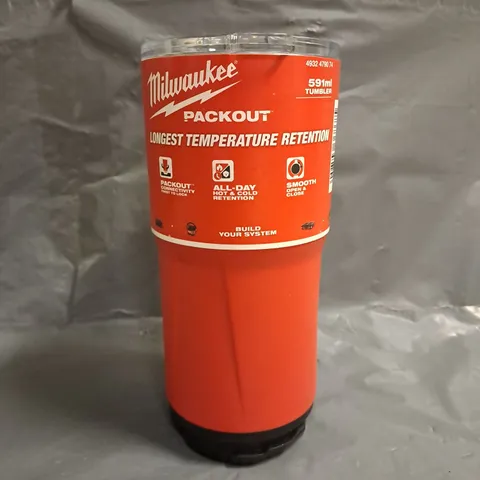 MILWAUKEE PACKOUT TUMBLER IN RED 591ML