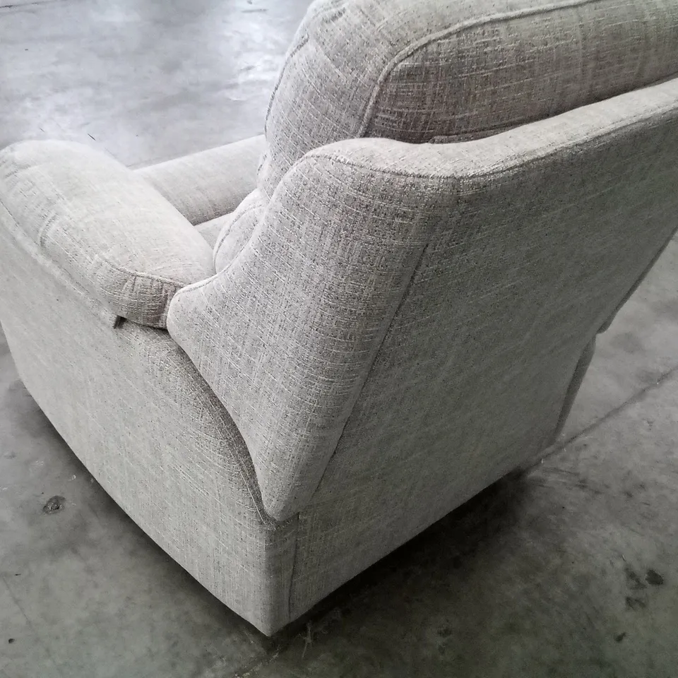 DESIGNER G PLAN KINGSBURY CHAIR - BEACH OATMEAL FABRIC 
