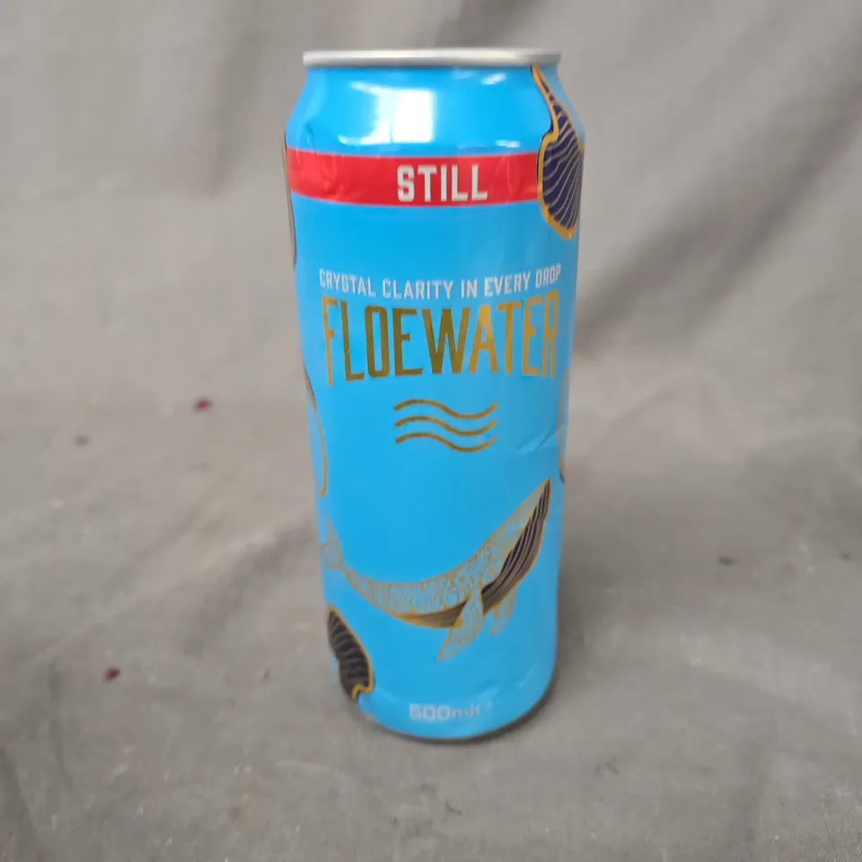 APPROXIMATELY 16 FLOEWATER STILL 500ML CANS