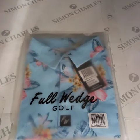 FULL WEDGE GOLF SHIRT SIZE M