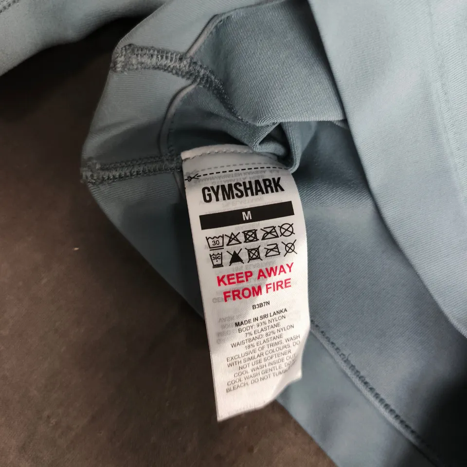 GYMSHARK SOFT SCULPT SHORTS IN BLUE - MEDIUM