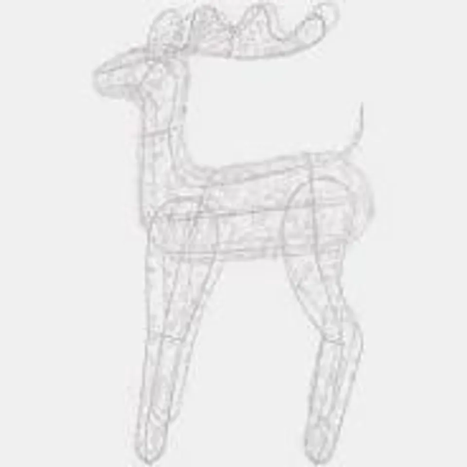 HOME STORIES PRE LIT INDOOR/OUTDOOR CRYSTAL LOOK SHAPES