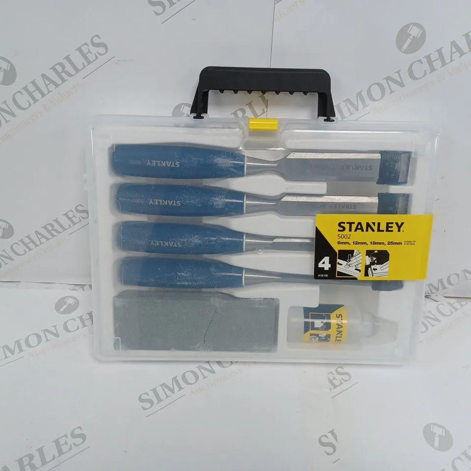 STANLEY 6 PIECE CHISEL SET RRP £29.99